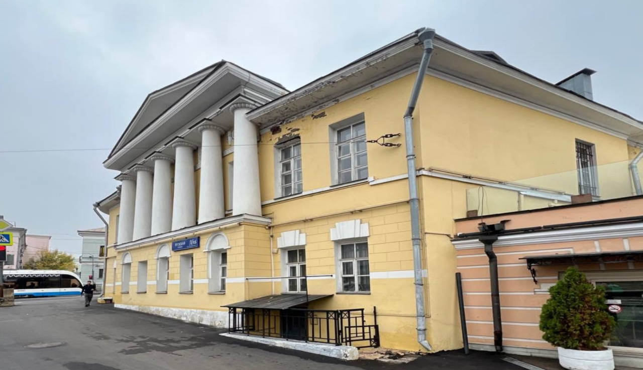 фасад дома, здание по адресу г Москва, ул Яузская, д 1/15 стр 1 